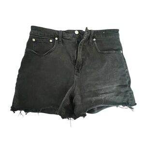 Madewell Black Jean Shorts